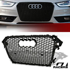 For 2013-2016 Audi A4 S4 B8.5 Black RS Sport Honeycomb Mesh Bumper Grill Grille picture