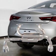 AXLEBACK EXHAUST FOR 17-22 INFINITI Q60 CV37 3.0T RWD STAINLESS STEEL picture