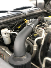 All BLACK COATED 2pc Air Intake Kit & Filter For 2003-2010 Dodge Dakota 4.7L V8 picture
