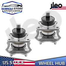 Pair Rear Wheel Bearing and Hub Assembly for Toyota Echo 2000-2005 4-Wheel ABS picture
