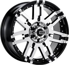 Mamba M2X 17x8 Silver and Gloss Black Aluminum Wheel Rim 6x139.7 picture