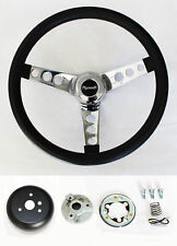 New Barracuda Cuda Fury Belvedere Grant Black Steering Wheel picture