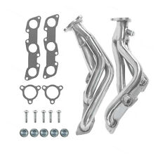 ALUMINUM Manifold Headers Fits 99-04 Nissan Frontier Pathfinder 98-04 V6 3.3L picture