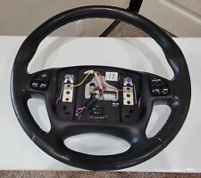 2000-2002 Camaro Z28 SS Trans Am WS6 Firehawk Ebony Black Leather Steering Wheel picture