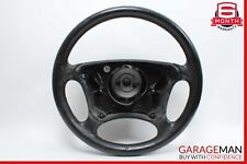98-02 Mercedes W210 E320 E430 4 Spoke Driver Steering Wheel Leather Black OEM picture