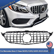 GT R AMG Style Grille Front Bumper for Mercedes W205 C205 C250 C300 C400 2015-18 picture