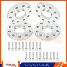 (4) 15mm Hubcentric Wheel Spacers 5x130 Fits Porsche 911 Cayenne Cayman Boxster picture
