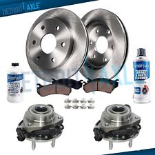 355mm Front Disc Rotors + Brake Pads Wheel Bearing Hub for Cadillac CTS STS V picture