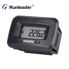 AC/DC 5V to 277V Digital Hour Meter Gauge Maintenance For Snowmobile Lawn Mower picture
