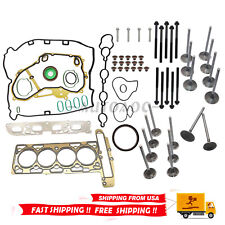 Head Gasket & Intake Exhaust Valves & Bolts Set for Chevy Equinox 2.4L 2010-2013 picture