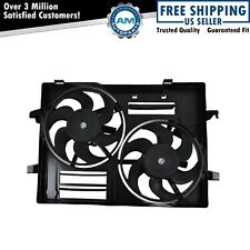 Dual Radiator Cooling Fan Motors Blades Shroud Assembly for 02-06 X-Type picture