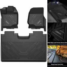 Floor Mats for Ford F150 2015-2022 Super Crew Cab Rubber All Weather TPE Liners picture