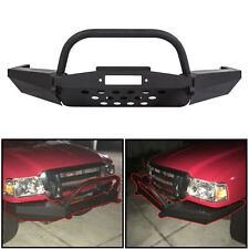 For 1998-2011 Ford Ranger Modular Front Winch Bumper with Bull Bar picture
