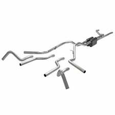 Fits Ford F100 1967-1972 Crossmember-Back Exhaust System Dual Exit 2.5