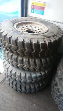 Petlas 9.00R16 36x9 Monster truck Mud Tyres 8x165 8 lug Alloy wheels x4 8 ply picture