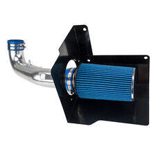 Blue For 2007-2008 Cadillac Escalade 6.2L V8 Cold Air Intake Kit +Heat Shield picture