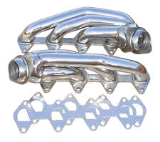 2005-2010 Ford Mustang GT PYPES T-304 Polished Stainless Steel Shorty Headers picture