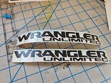 Wrangler Jeep Unlimited JL Fender Decal picture
