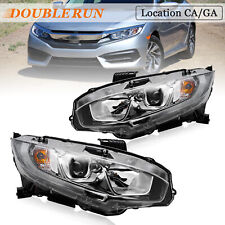 Fit for Honda Civic 2016 -2021 Halogen Headlight Headlamp LEFT&RIGHT W/O Bulb picture