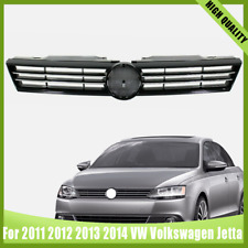 For 2011 2012 2013 2014 VW Volkswagen Jetta Front Bumper Grille Chrome Trim picture