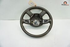 2009-2012 Audi Q5 R8 Quattro OEM 4-spoke Steering Wheel w/ Switches Brown 1097 picture