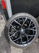 🚨Set M8 M3 M4 Style Wheels fit OEM Factory BMW 5x112 wheel tire🚨 picture