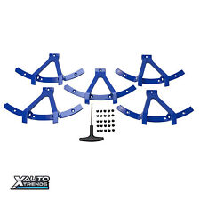 KMC XD Series XD827 Wheel Split Spoke Insert 22X10 Blue 5 Pcs 827SS220-BL picture