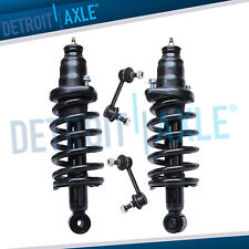 Complete Rear Struts Coil Spring Sway Bar Links for 2003 - 2011 Honda Element picture