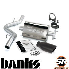 Banks Power 51313-B Monster Exhaust Kit For 00-03 Jeep Wrangler 2.5L/4.0L picture