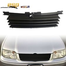 Front Badgeless Grille W/ Hood Notch Filler For 1999-2005 VW MK4 Jetta/Bora picture