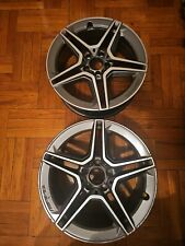 2 Mercedes W204 C63 AMG BORBET 205 40 R19 REAR Wheels Rims Set Staggered OEM picture
