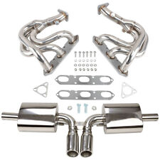 Stainless Catback Exhaust System Kits For 96-04 Porsche Boxster/s 986 2.5L 2.7L picture