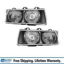Headlights Headlamps Left & Right Pair Set of 2 for 92-99 BMW E36 3 Series picture