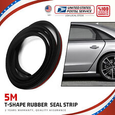 Roll H-Shape Rubber Car Door Window Seal Strip Hollow Edge Guard Weatherstrip US picture