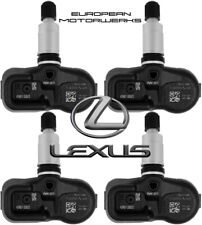 SET OF 4 OEM 04-16 LEXUS IS F IS250 IS350 ES350 TPMS Tire Pressure Sensors Kit picture