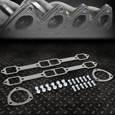 FOR 62-78 CHARGER SATELLITE CHRYSLER 300 EXHAUST MANIFOLD HEADER GASKET W/BOLTS picture