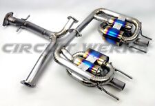 Lexus ISF 2008-2014 Axle Back Exhaust Burnt Titanium Mufflered System IS-F picture
