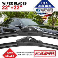 FOR Mercedes-Benz C230 2004-2007 Windshield Wiper Blade Pair Set of 2*22inch picture