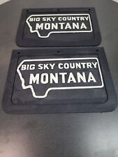 MONTANA BIG SKY COUNTRY  MUD FLAPS SPLASH GUARDS picture