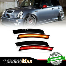 For Mini Cooper R50 R53 R52 Smoked Front Amber Rear Red  LED Side Marker Lights picture