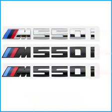 For M550i Letter Badge Rear Trunk Tailgate Emblem Decal Sticker For BM 5 Series picture