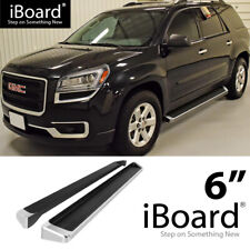 Running Board Step 6in Aluminum Silver Fit Chevy Traverse Buick Enclave 07-17 picture