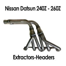 UNPAINTED Extractors for Nissan Datsun 240Z-260Z 6cyl Petrol picture