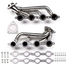 Exhaust Headers for Chevy 00-01 GMC Yukon 4.8L 5.3L 99-01 GMC Sierra 1500 2500 picture
