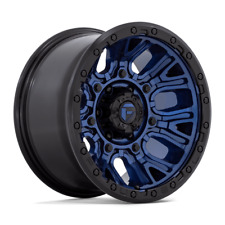 Fuel Off-Road D827 Traction 17X9 -12 Blue & Black Wheel 6X139.7 6X5.5 (QTY 4) picture