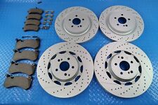 Mercedes Benz C63s C63 Sl63 Sl65 Amg front rear brake pads & rotors TopEuro #120 picture