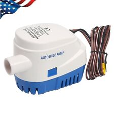 12V 1100GPH Automatic Submersible Boat Bilge Water Pump With Auto Float Switch picture