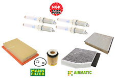 Spark Plug & Air Oil AC Cabin Filter Tune Up Kit 8pcs OEM for Mercedes C E GLC picture
