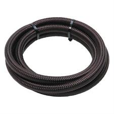 Russell Hose Pro-Classic Braided Nylon Black with Blue Tracer -6 AN 3 ft Length picture