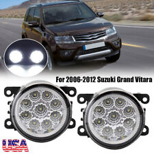 LED Fog Lights Front Bumper Lamps For Suzuki Grand Vitara 2006-2012 Left+Right picture